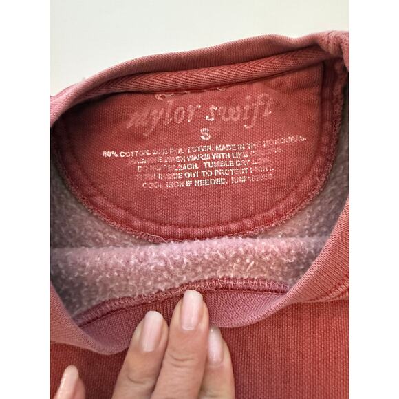 Taylor Swift | Red "My Tears Ricochet" crew sweatshirt from folklore | small - Picture 5 of 5